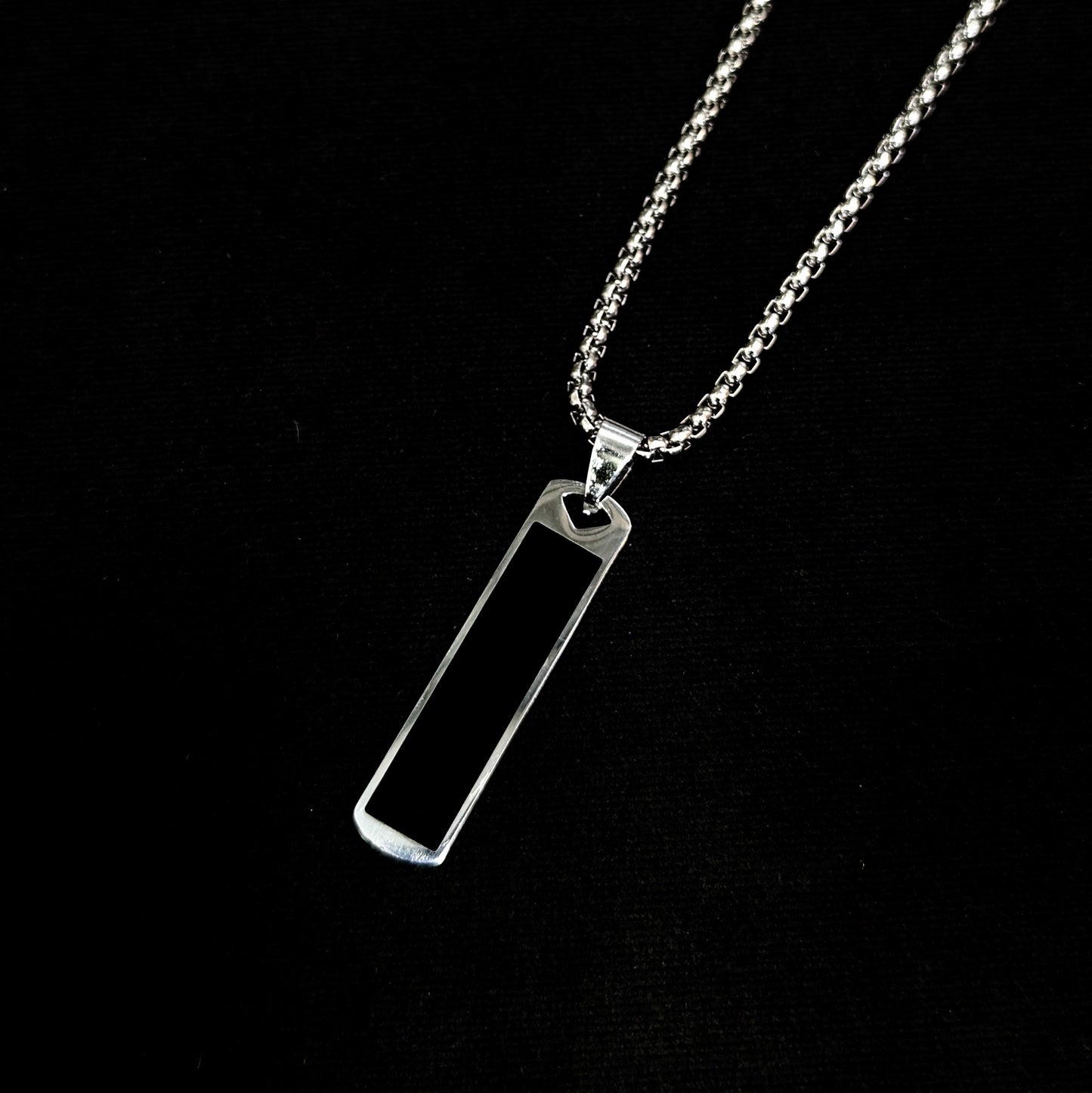 Black Bar locket