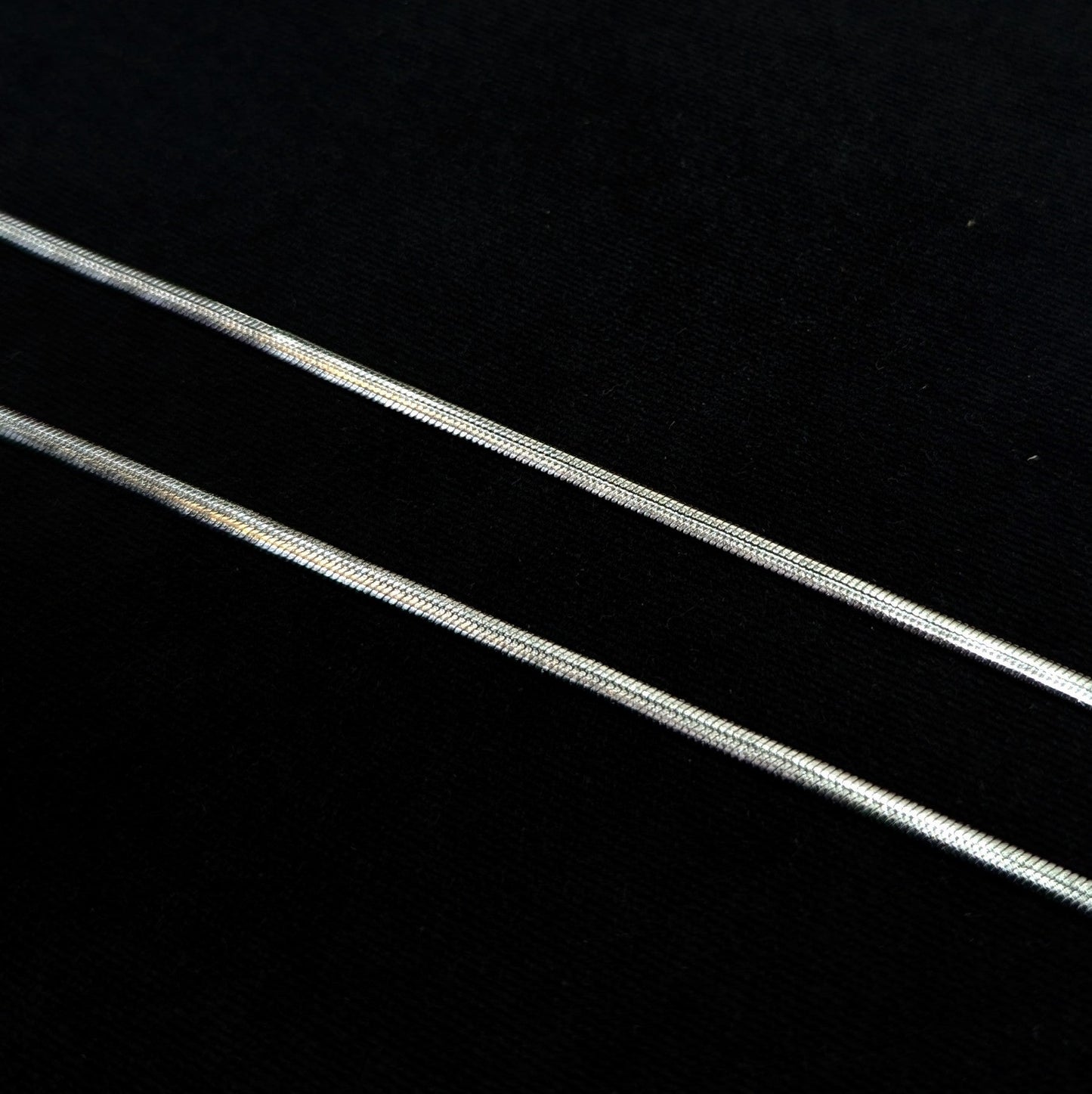 Flat snake chain 2mm