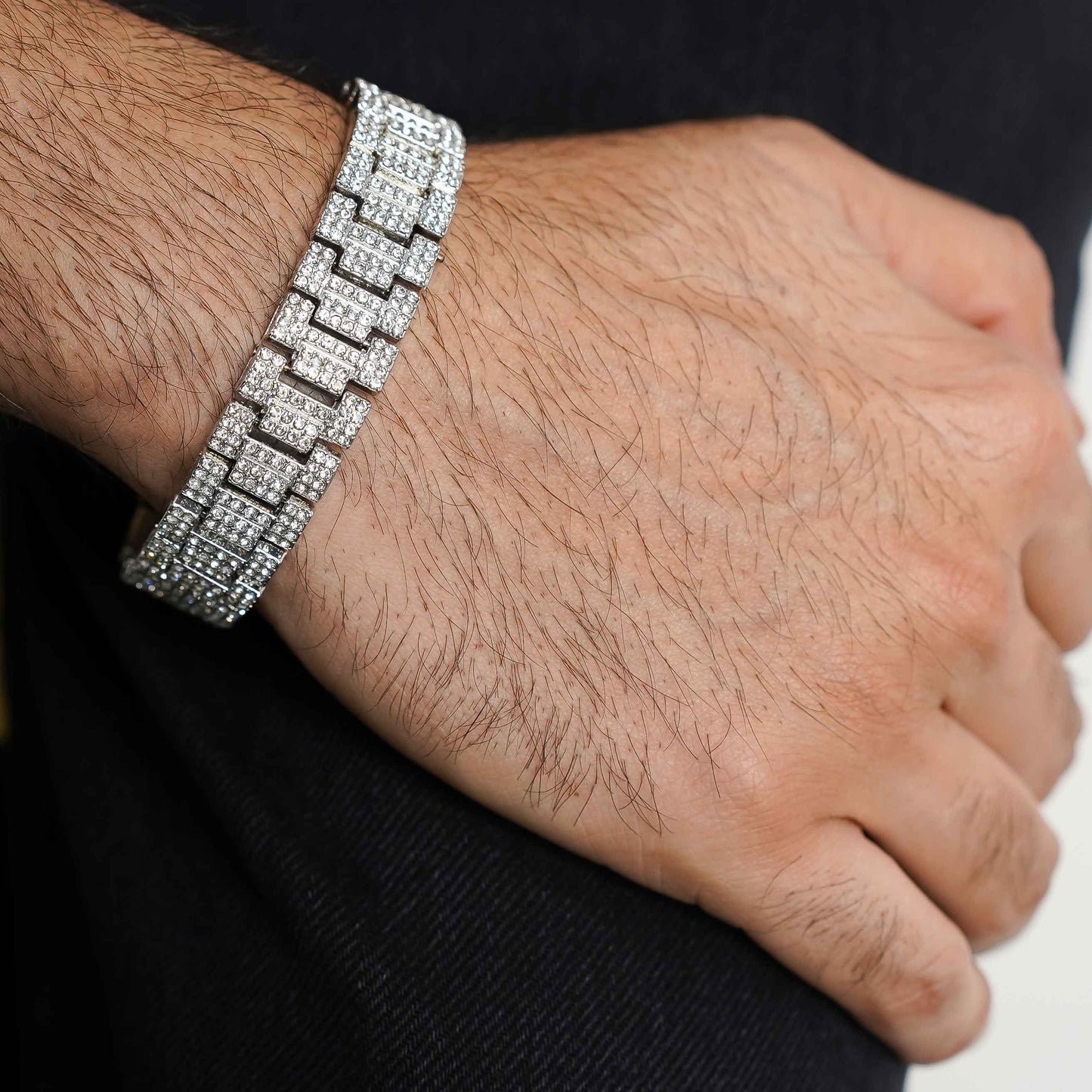 Jubilee iced bracelet