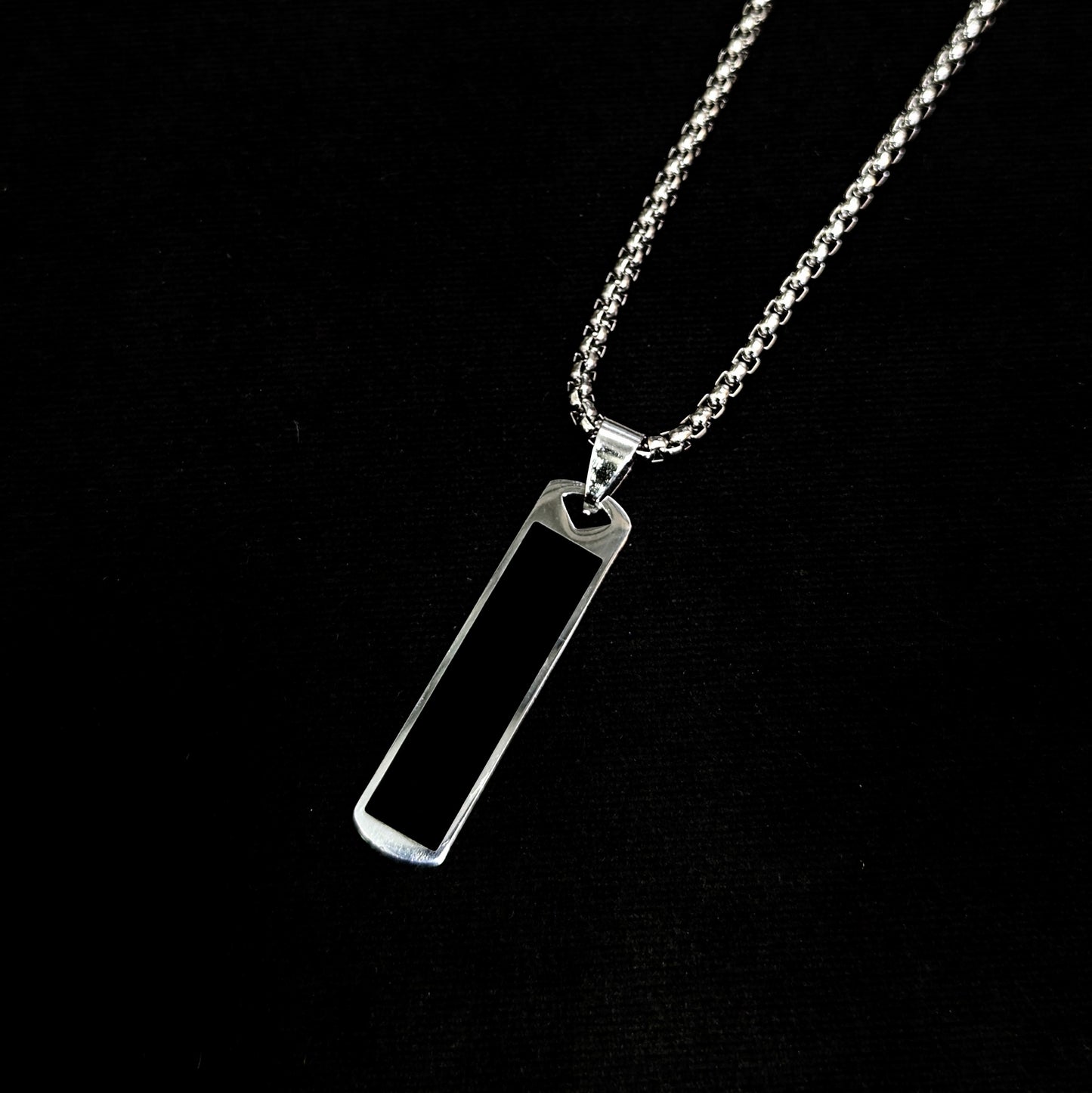 Black Bar locket