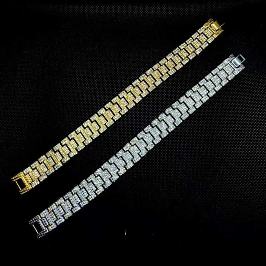 Jubilee iced bracelet